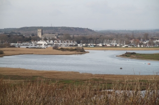 Christchurch Harbour From Hengisberry Head Christchurch Harbour From Hengisberry Head